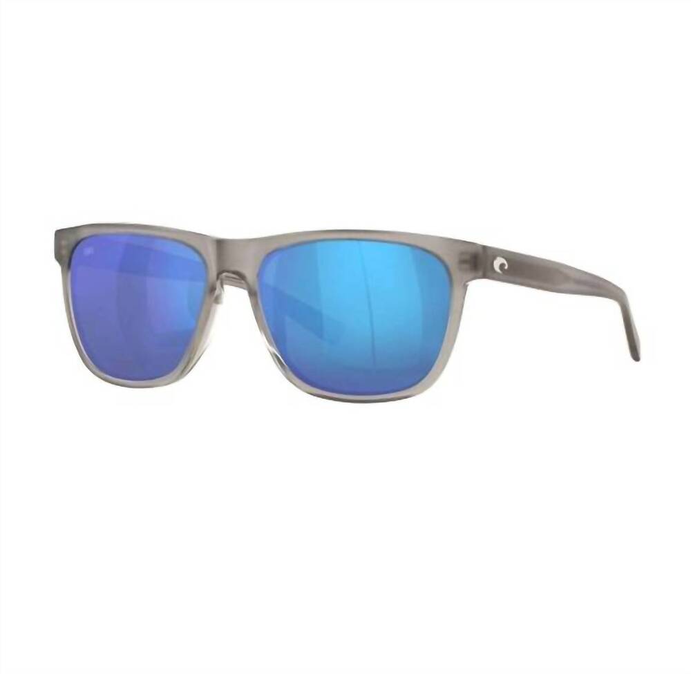 NEW COSTA DEL MAR unisex - apalach glasses in matte gray crystal frame/blue mirr
